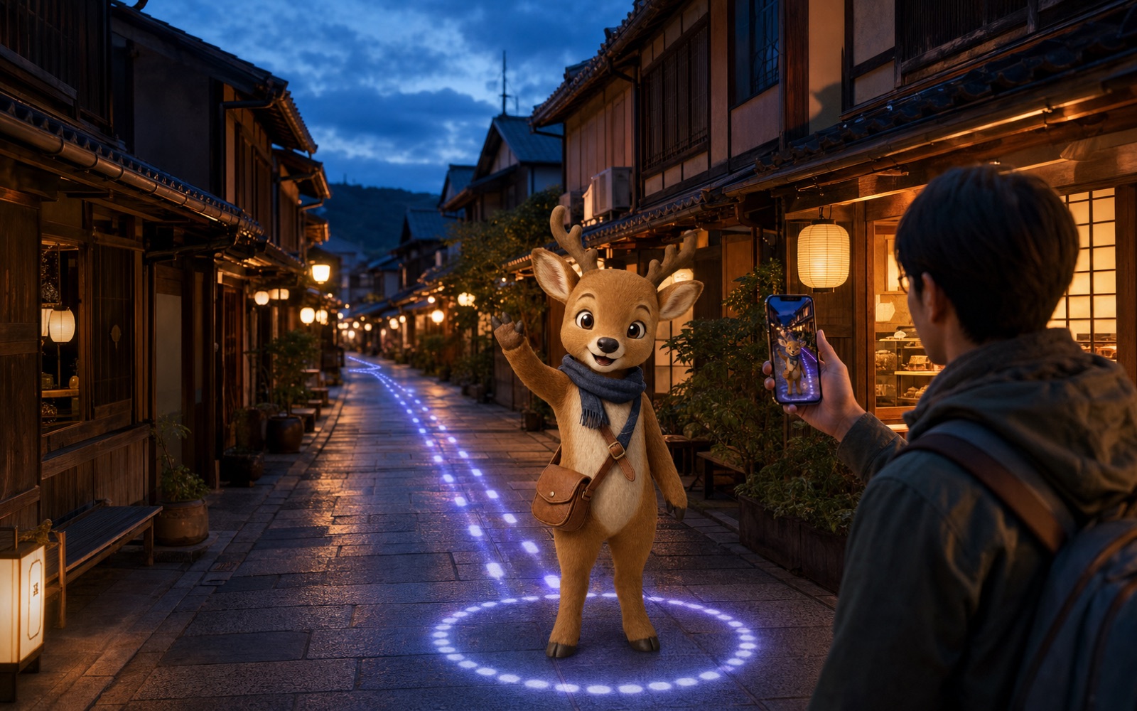 Story-driven AR circulation